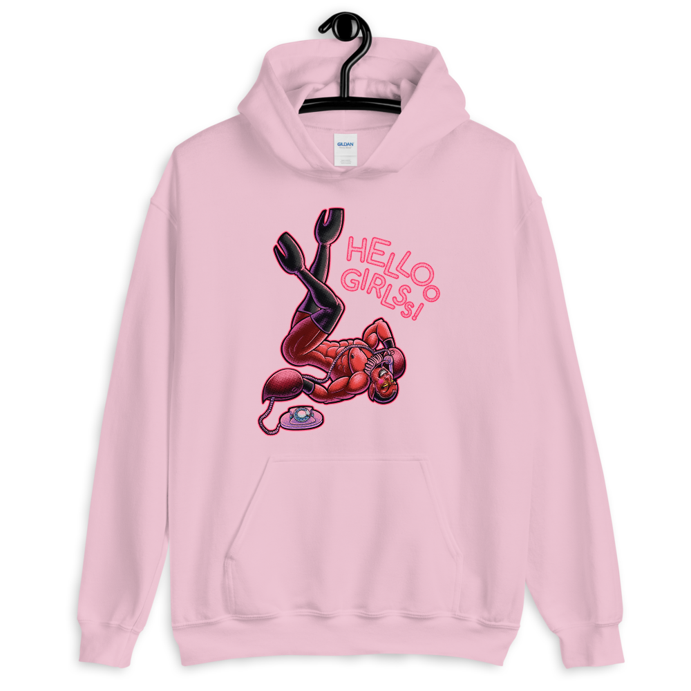 Helloo Girlss! (Hoodie)-Hoodie-Swish Embassy