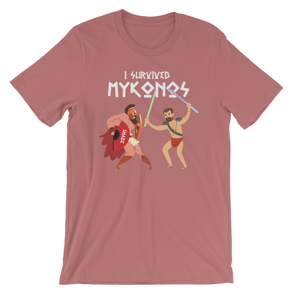 I Survived Mykonos-T-Shirts-Swish Embassy
