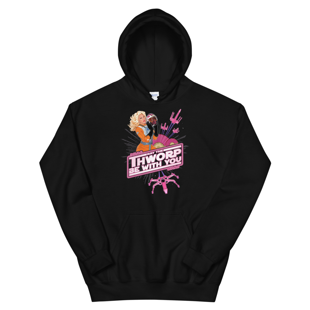 May the Thworp Be With You (Hoodie)-Hoodie-Swish Embassy