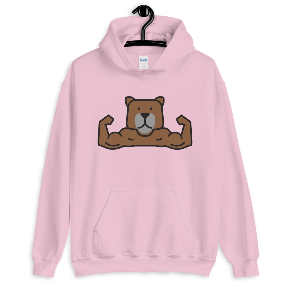 Muscle Bear (Hoodie)-Hoodie-Swish Embassy