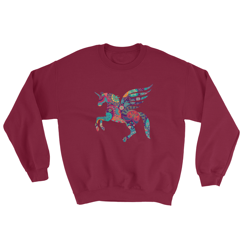 Paisley Pegacorn (Long Sleeve)-Long Sleeve-Swish Embassy