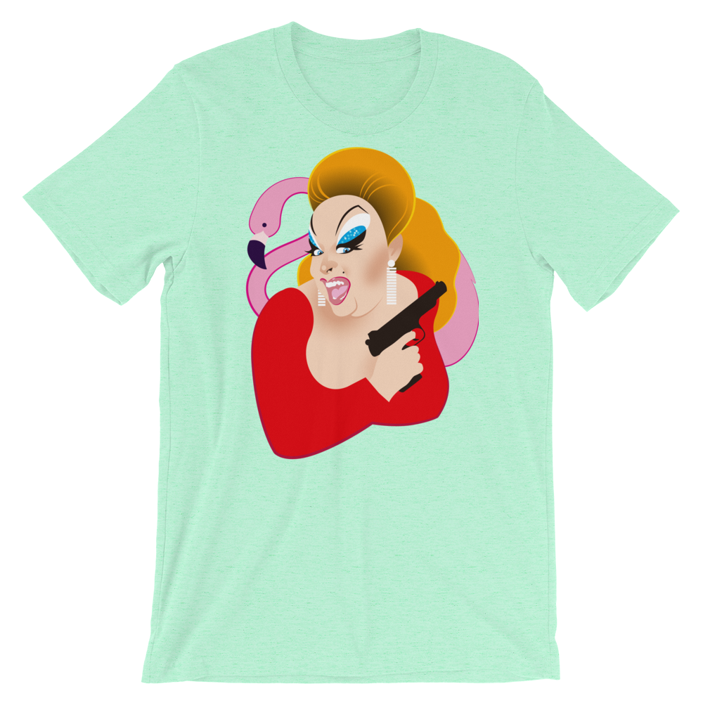 Pink Bird-T-Shirts-Swish Embassy