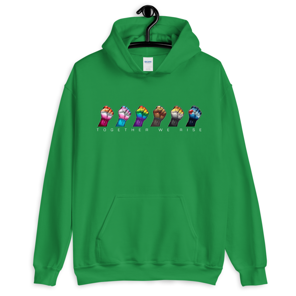 Together We Rise (Hoodie)-Hoodie-Swish Embassy
