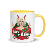 Born to Sleigh (Mug) - Yellow