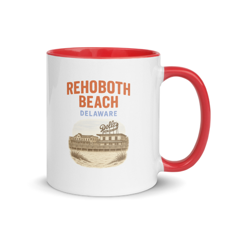Rehoboth Beach (Mug) - Red
