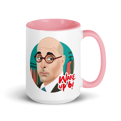 Wake Up 6 (Mug) - Pink