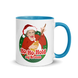 Ho Ho Hold My Broom (Mug) - Blue