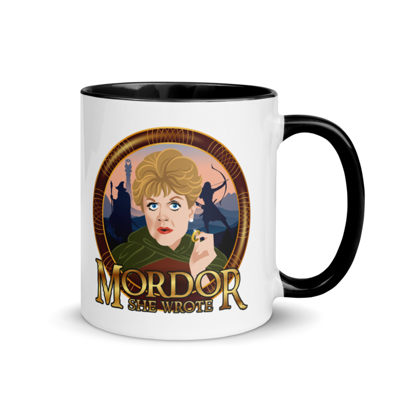 Mordor She Wrote (Mug) - Black