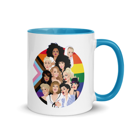 Pride Divas (Mug) - Blue