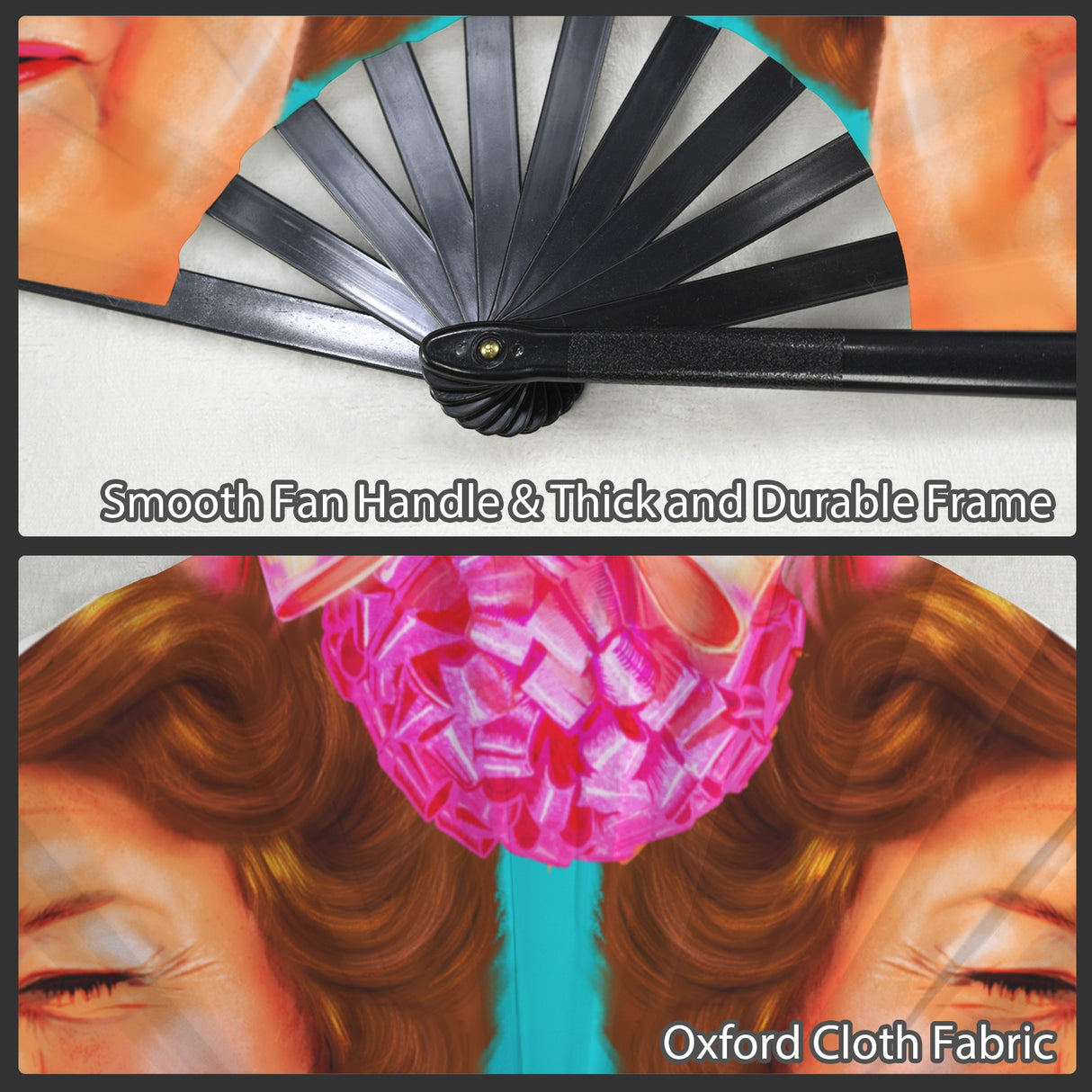 Delicate and Refined (Folding Clack Fan)
