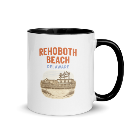 Rehoboth Beach (Mug) - Black