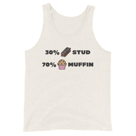 30% Stud 70% Muffin (Tank Top)-Tank Top-Swish Embassy