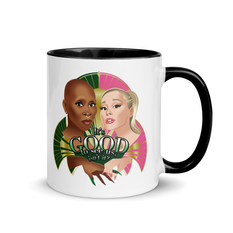 It's Good to See Us (Mug) - Black