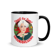 Tinsel for Xmas? Groundbreaking (Mug) - Black