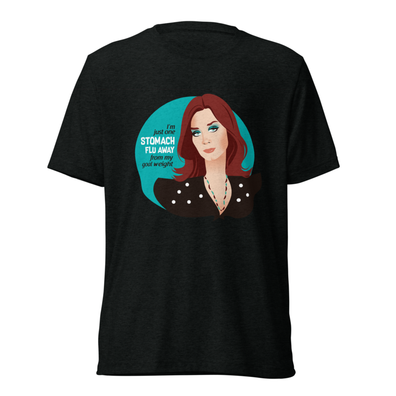 Goal Weight (Triblend) - Solid Black Triblend