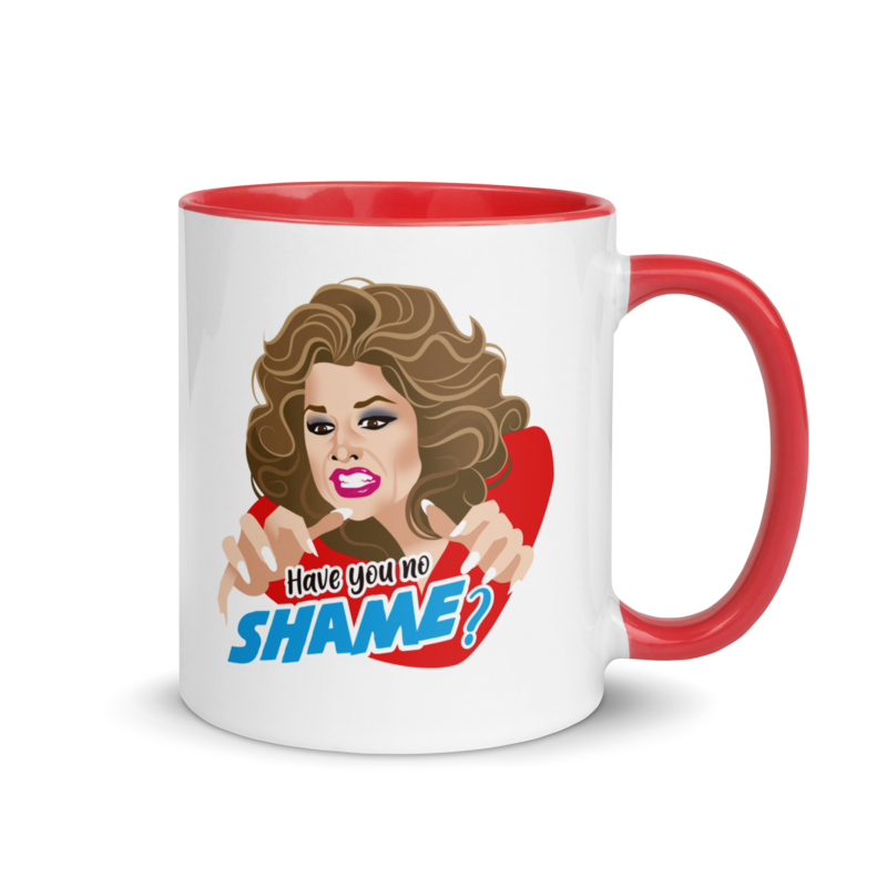 Have You No Shame? (Mug) - Red