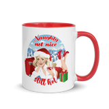 Naughty Not Nice (Mug) - Red