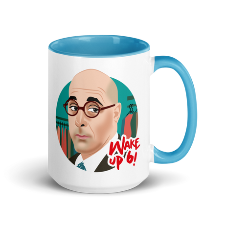 Wake Up 6 (Mug) - Blue