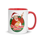 Ho Ho Hold My Broom (Mug) - Red