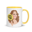 I Don't Know Her (Mug) - Yellow
