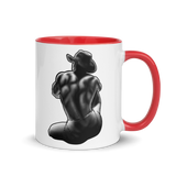 Bikini Cowboy (Mug) - Red