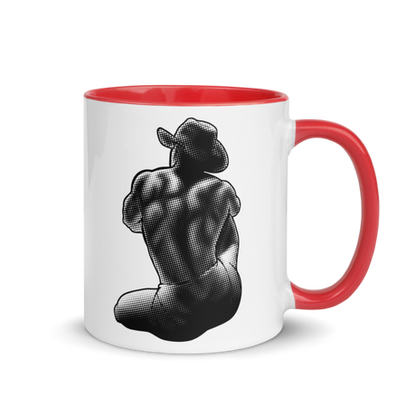 Bikini Cowboy (Mug) - Red