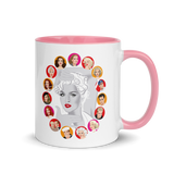 Dietrich and DiMaggio (Mug) - Pink