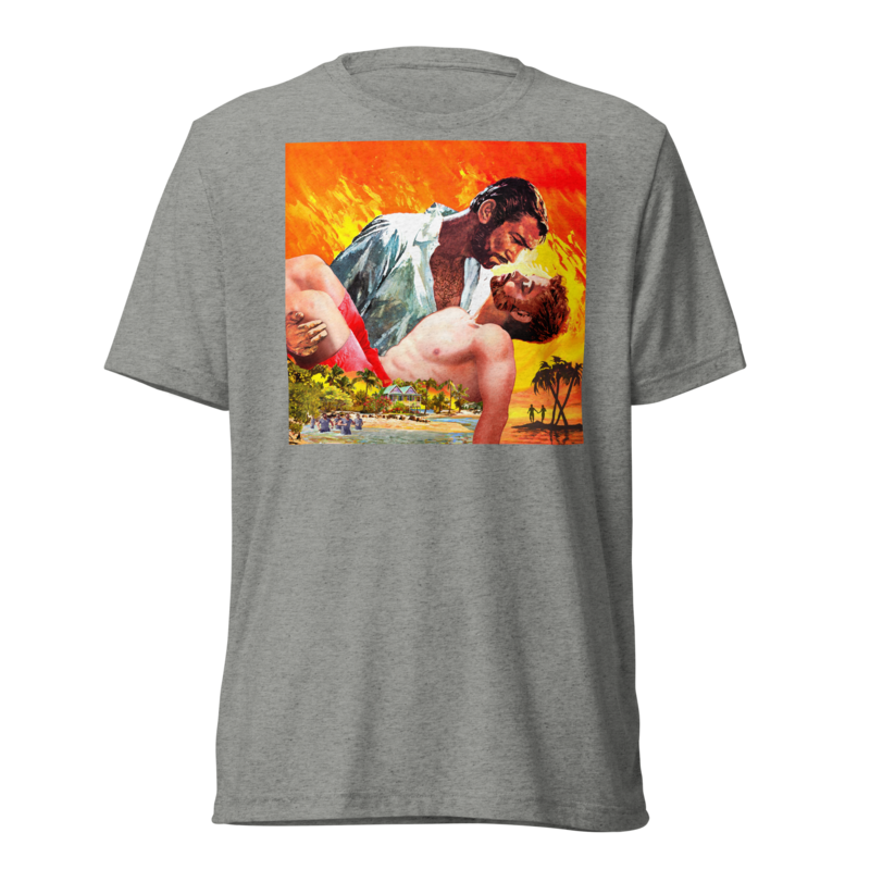 The Wind Done Already Had Herses (Triblend) - Athletic Grey Triblend