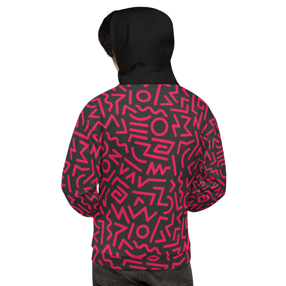 80s Statement (Allover Hoodie)-Allover Hoodie-Swish Embassy