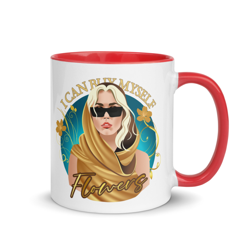 Flowers (Mug) - Red