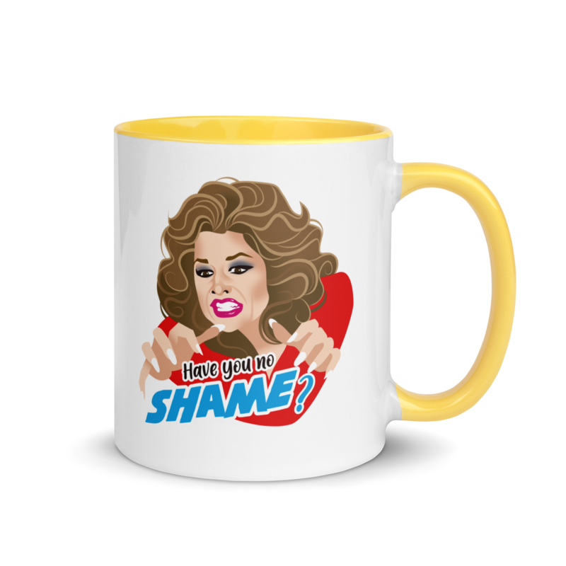 Have You No Shame? (Mug) - Yellow