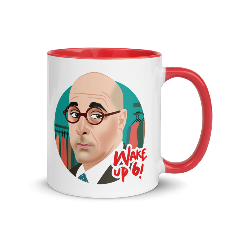 Wake Up 6 (Mug) - Red