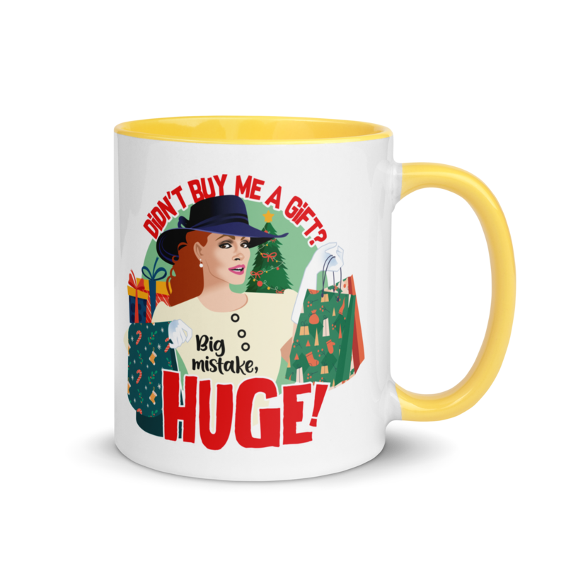 No Gift? Big Mistake (Mug) - Yellow