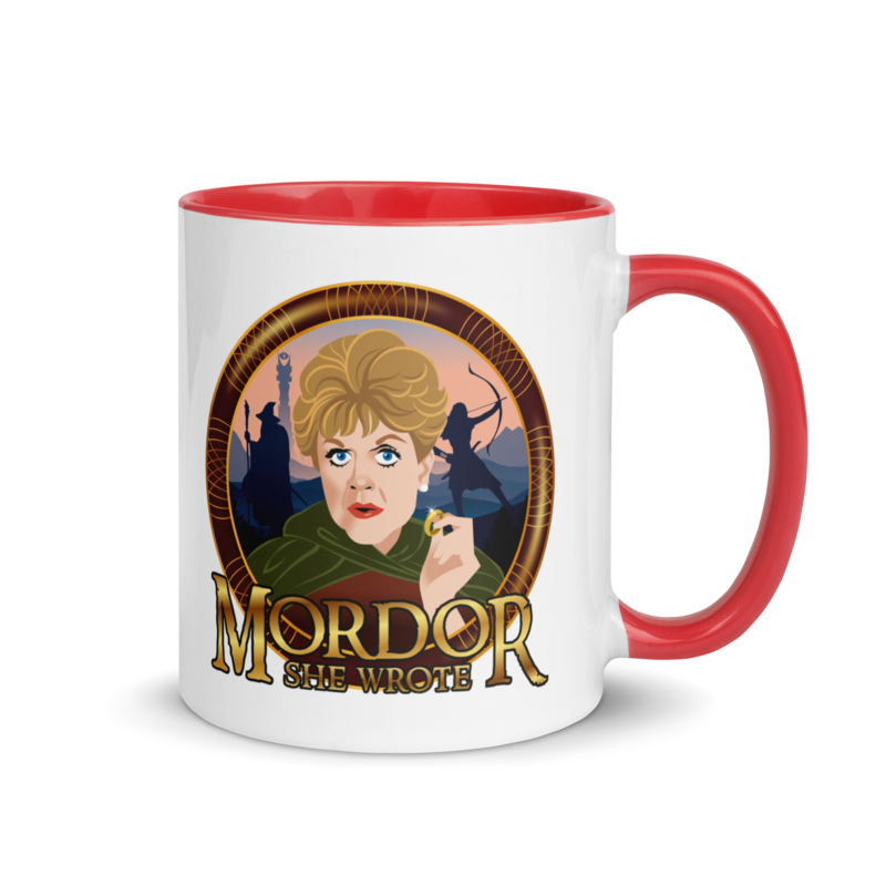Mordor She Wrote (Mug) - Red