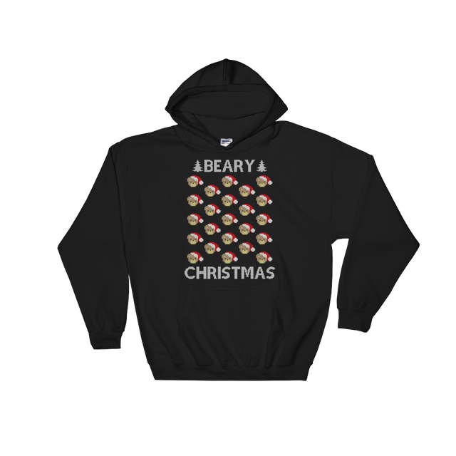 A Beary Christmas (Hoodie)-Hoodie-Swish Embassy