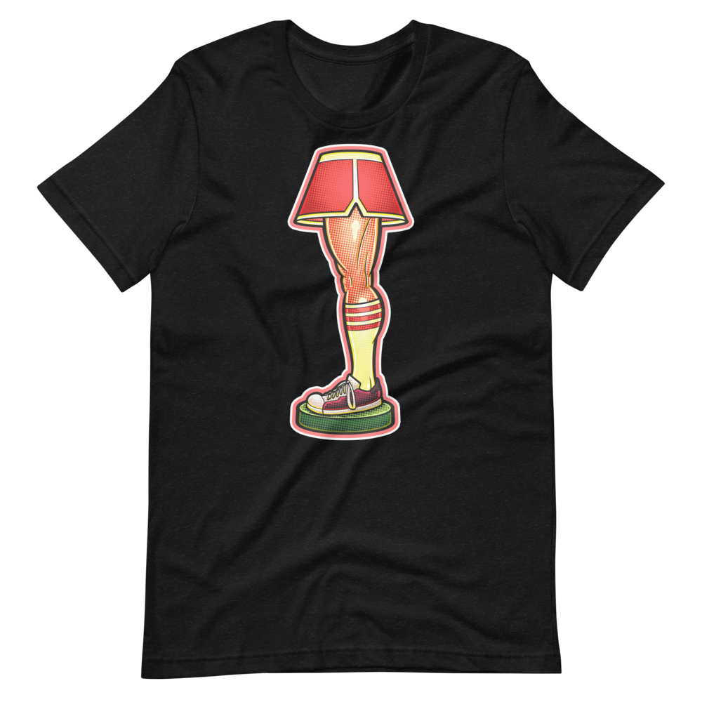 A Christmas Lamp-Christmas T-Shirts-Swish Embassy