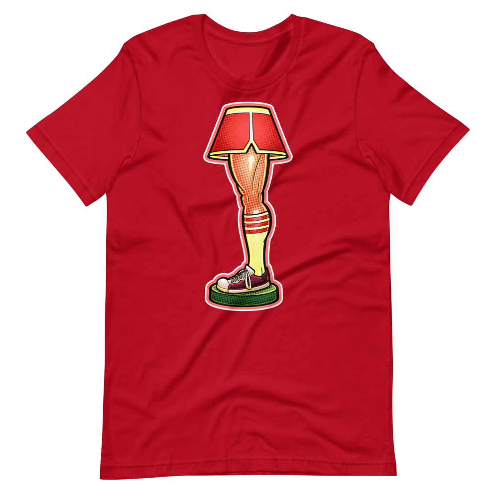 A Christmas Lamp-Christmas T-Shirts-Swish Embassy