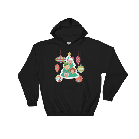 A Golden Christmas (Hoodie)-Hoodie-Swish Embassy