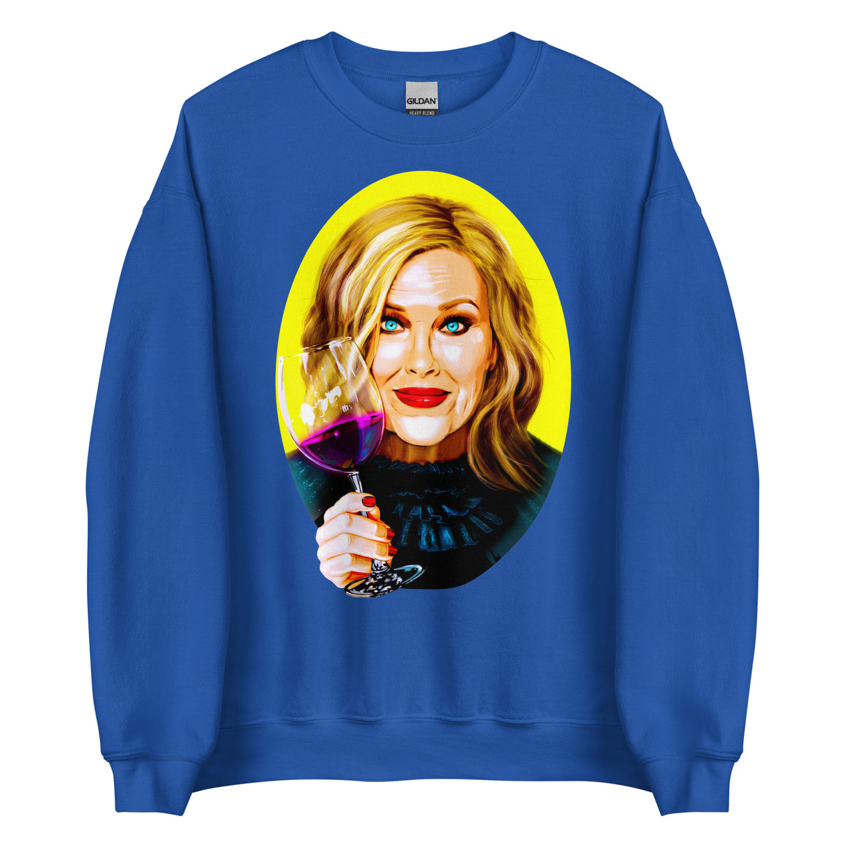 A Lotta Bit Chardonnay (Sweatshirt)-Sweatshirt-Swish Embassy