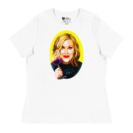 A Lotta Bit Chardonnay (Women's Relaxed T-Shirt)-Women's T-Shirts-Swish Embassy