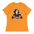 Abort the Court (Women's Relaxed T-Shirt)-Women's T-Shirts-Swish Embassy