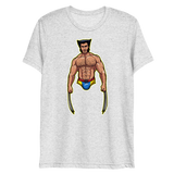 Adamantium Hands (Triblend)-Triblend T-Shirt-Swish Embassy