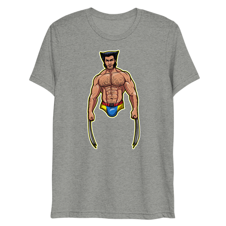 Adamantium Hands (Triblend)-Triblend T-Shirt-Swish Embassy