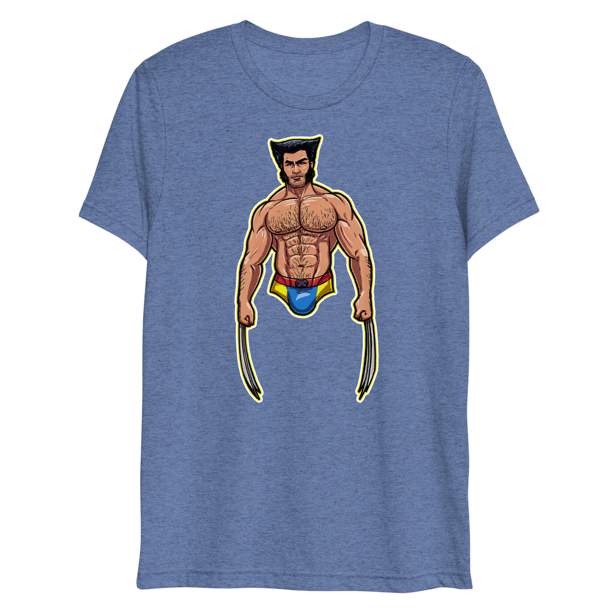 Adamantium Hands (Triblend)-Triblend T-Shirt-Swish Embassy