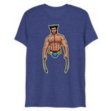 Adamantium Hands (Triblend)-Triblend T-Shirt-Swish Embassy