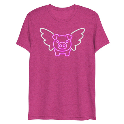 Air Piggy (Triblend)-Triblend T-Shirt-Swish Embassy