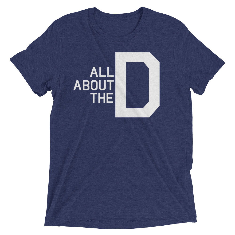 All About the D (Triblend)-Triblend T-Shirt-Swish Embassy