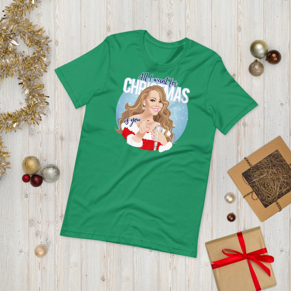 All I Want-Christmas T-Shirts-Swish Embassy