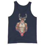 All the Reindeer Loved Him (Tank Top)-Christmas Tank Tops-Swish Embassy