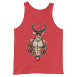 All the Reindeer Loved Him (Tank Top)-Christmas Tank Tops-Swish Embassy